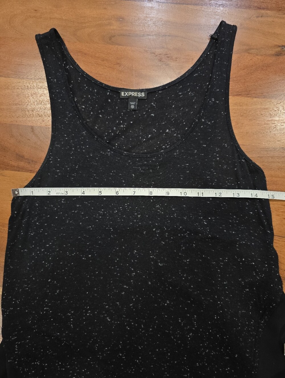 Express Textured Layered Tank - Picture 5 of 5